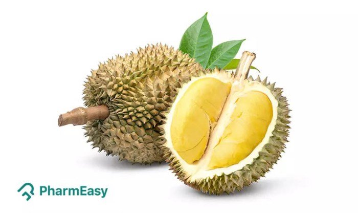 Durian fruit figure vitamins nutrition benefits