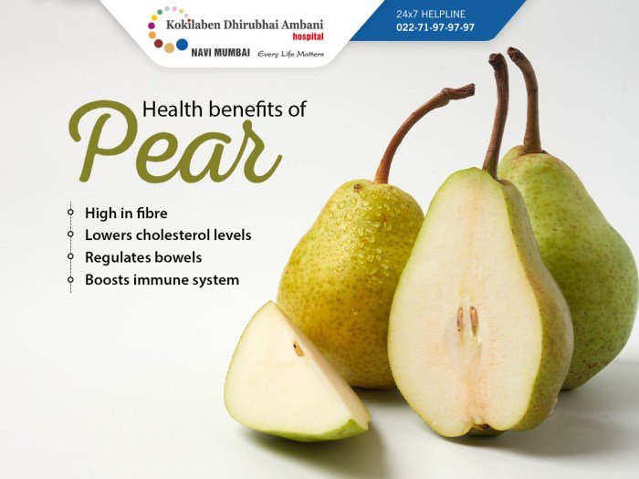 Pears benefits nashpati ke value nutritional fayde