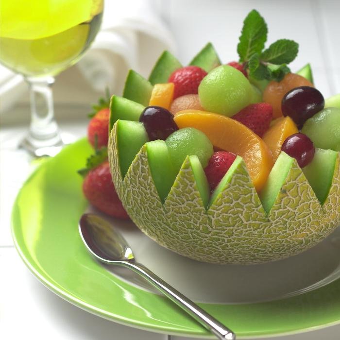 Fruit dinnerthendessert fruity