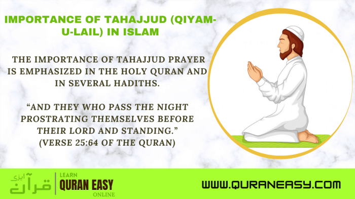 Tahajjud benefits