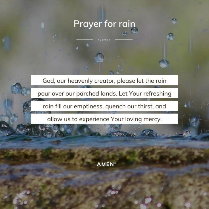 Rain prayer prayers pray bible verses posted am saved