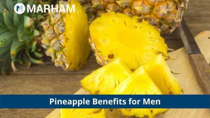 Pineapple benefits health vitamins nutrition