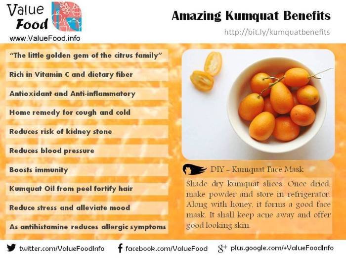 Benefits health kumquats organicfacts