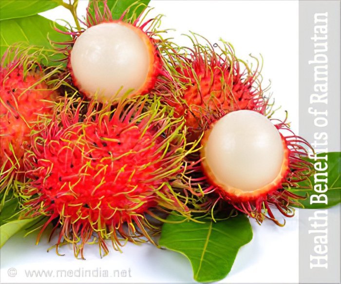 Benefits rambutan fruit