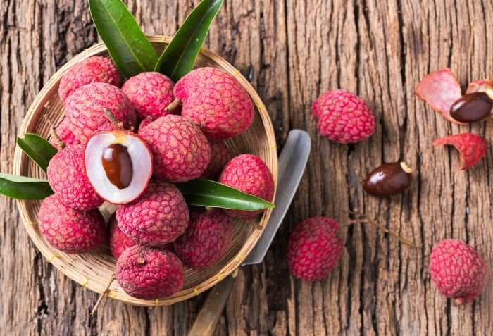 Lychee chinese fruit food year recipes traditional festival spring foods getty