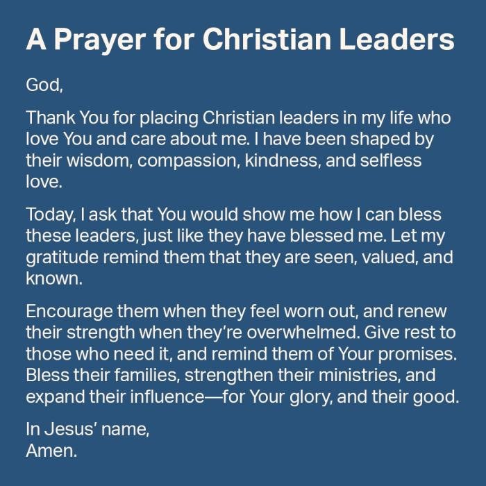 Prayer church leaders pray prayers ministry pastors may kathrynshirey worship call pastor leader choose board